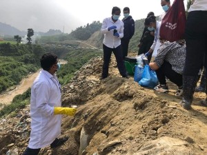 नुवाकोटको सिसडोल ल्यान्डफिल साइट वरपरको पानी समेत प्रदूषित